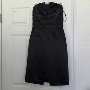 Black Silk Cocktail Dress